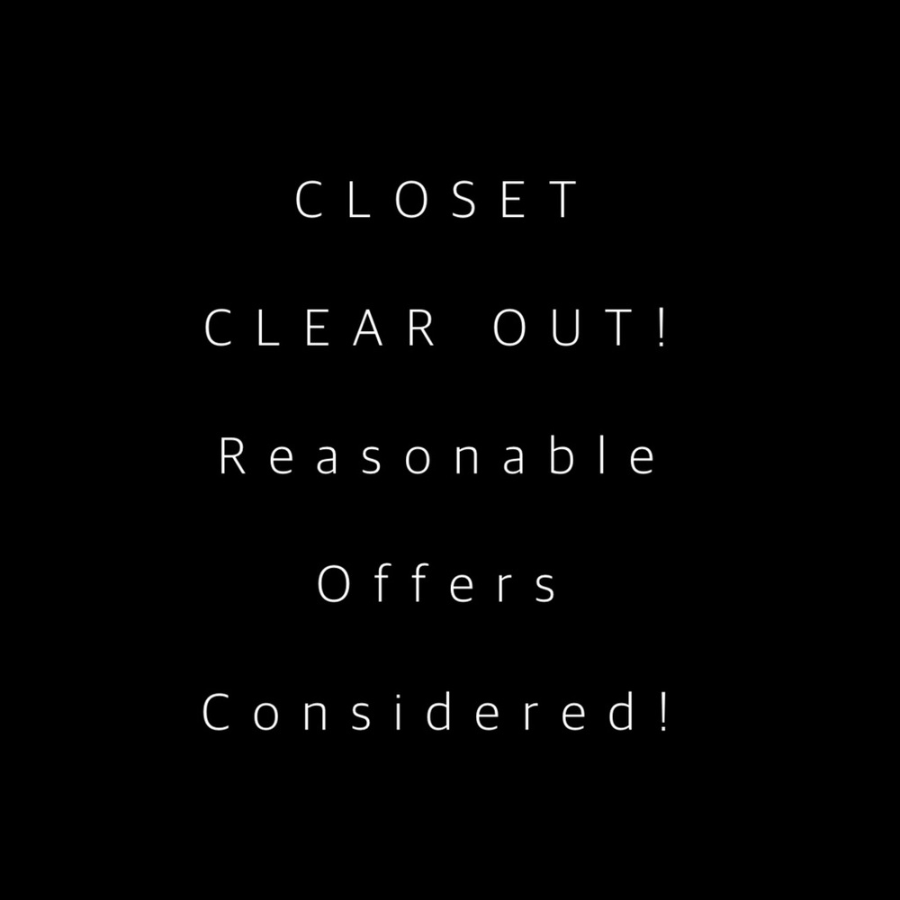 All reasonable offers considered
